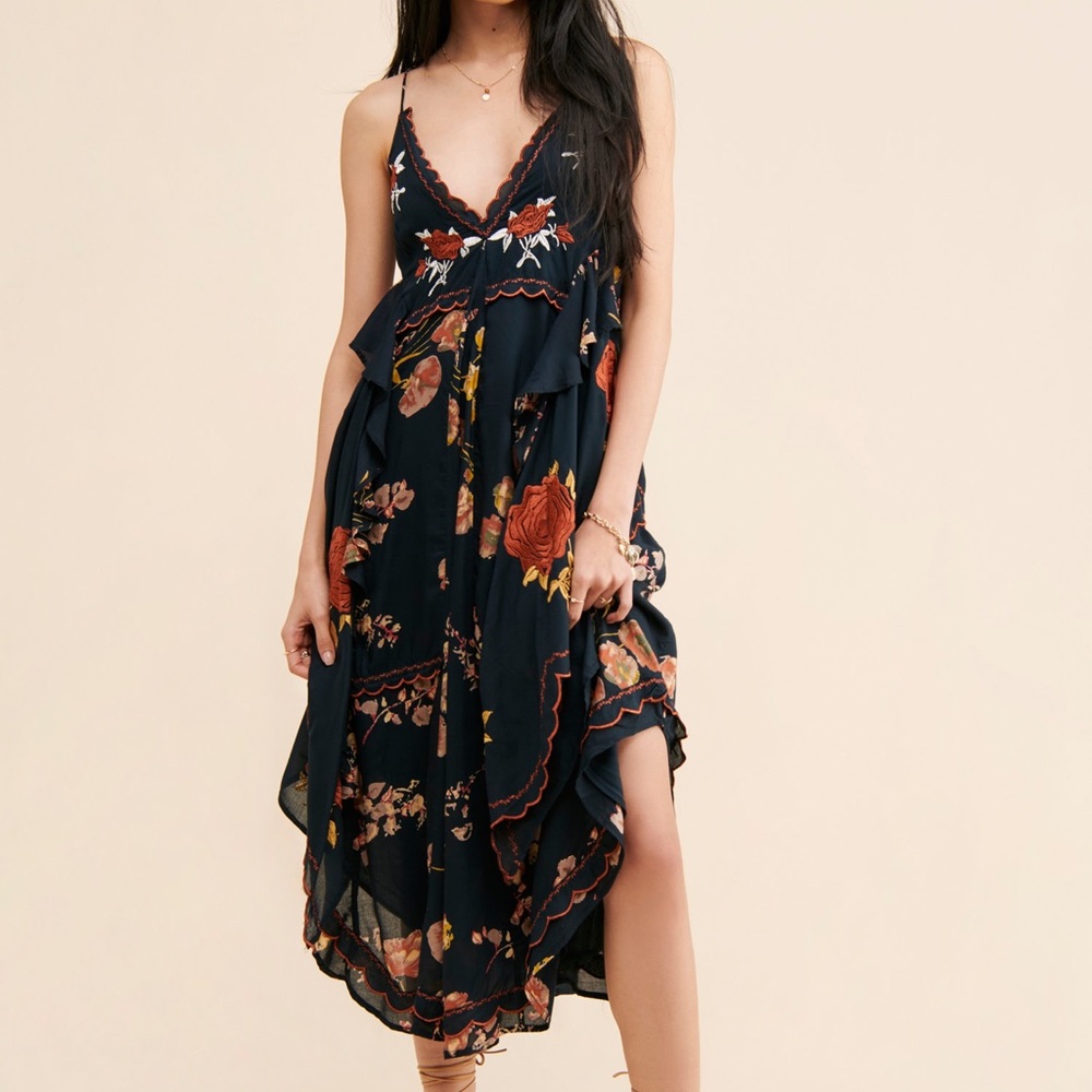 Audrey Embroidered Maxi Dress
Free People